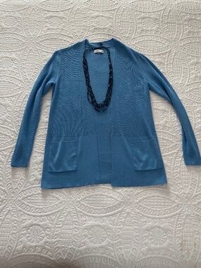 RELAXED FIT CARDIGAN SWEATER